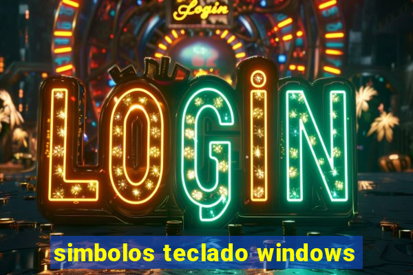 simbolos teclado windows